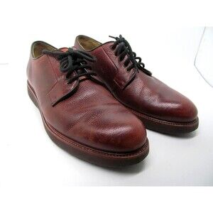 Samuel Hubbard Founder Mens Brown Pebbled Derbys Size 11.5 M